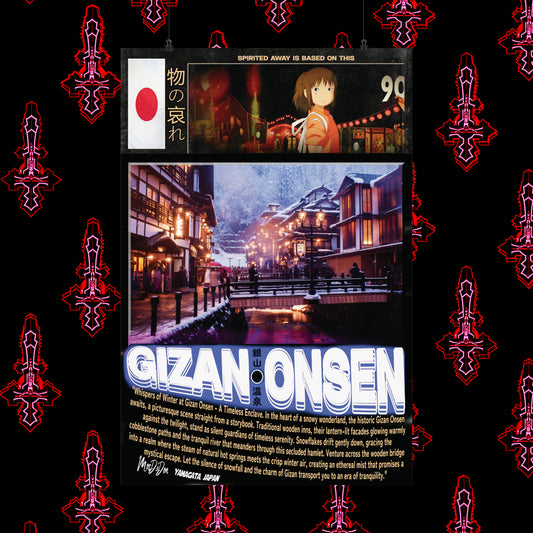 "Dream Big" Poster Collection - "Ginzan Onsen Reverie"